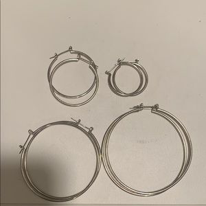 Forever 21 Hoop Earring Set